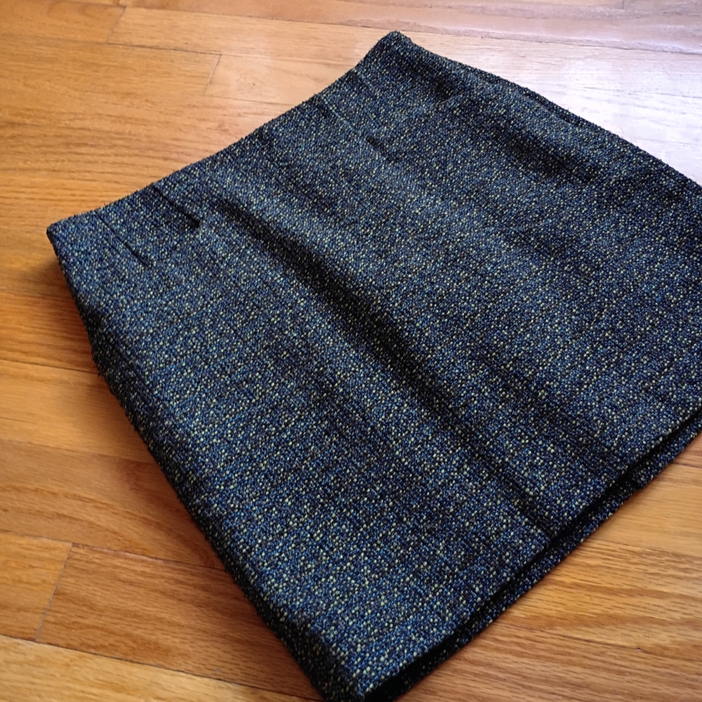 Vintage Outback Red Skirt Women Size 0 Green Mini Lined Pockets - Picture 4 of 15